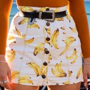 Re - list Banana 🍌 skirt